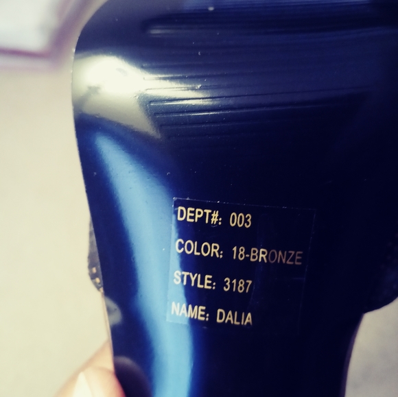 Bakers Women's Bronze Heels - Picture 9 of 16